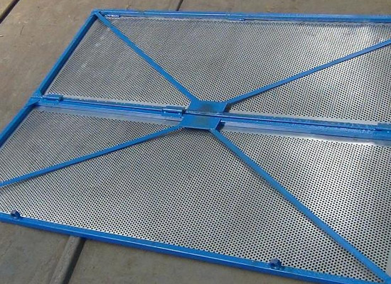 鋁板提升架鋼板網